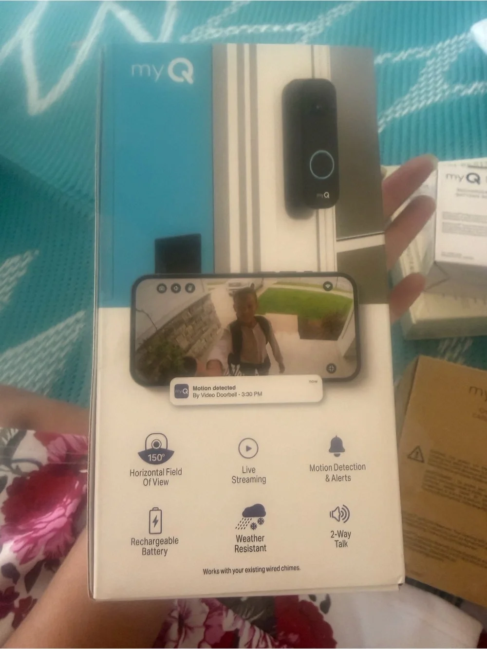 Smart Video Doorbell - Black